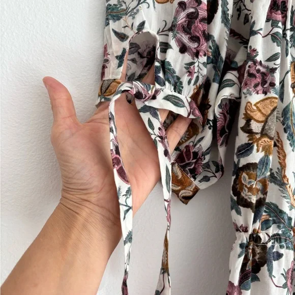 Floral Print Women's Dress - Picture 6 of 15